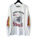 画像1: 90s HELLS ANGELES NEW YORK SUPPORT L/S TEE SHIRT (1)