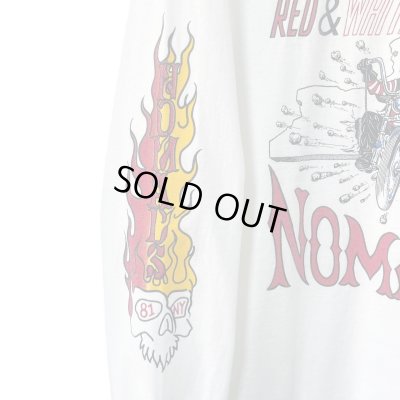 画像2: 90s HELLS ANGELES NEW YORK SUPPORT L/S TEE SHIRT