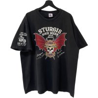 2000s USA製 STURGIS BIKE WEEK ''SKULL WING'' TEE SHIRT