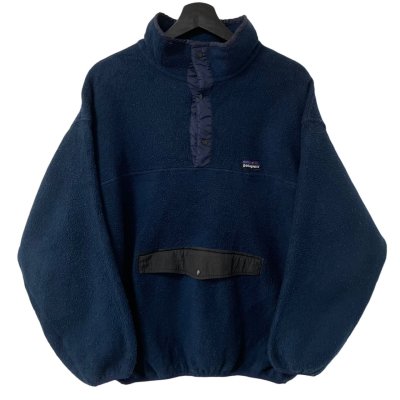 画像1: 90s patagonia SNAP T?? ''雪無しタグ'' FLEECE JACKET