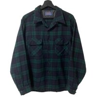 70s USA製 PENDLETON ''BLACK WATCH'' BOARD L/S SHIRT