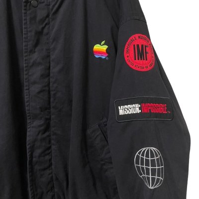 画像3: 90s USA製 Apple Mission Impossible ''COTTON'' JACKET