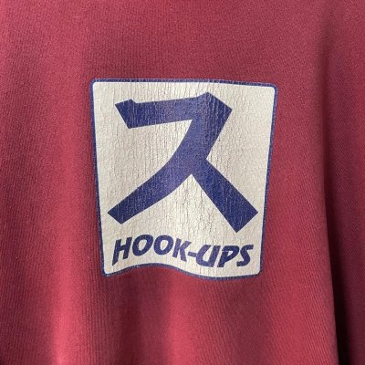 画像2: 90s USA製 HOOK-UPS ''ス'' HOODIE