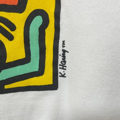 画像3: 90s USA製 KEITH HARING SWEATSHIRT