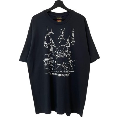 画像1: 90s USA製 ARCHAIC SMILE TEE SHIRT