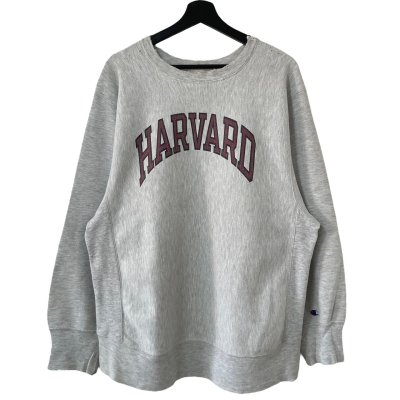 画像1: 80s USA製 CHAMPION REVERSE WEAVE ''HARVARD'' SWEATSHIRT