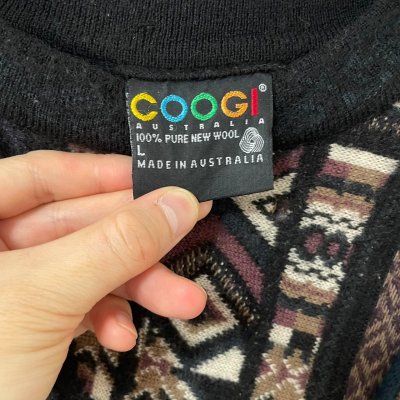 画像3: 90s オーストリア製 COOGI 3D KNIT SWEATER