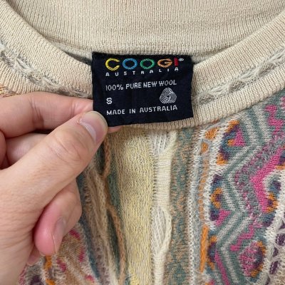 画像3: 90s オーストリア製 COOGI 3D KNIT SWEATER