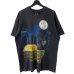 画像1: 90s SMILEY FACE MOON LIGHT ART TEE SHIRT (1)