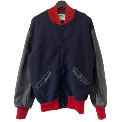 画像1: 90s USA製 DeLONG VARSITY JACKET