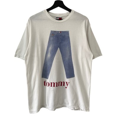 画像1: 90s USA製 TOMMY HILFIGER JEANS TEE SHIRT