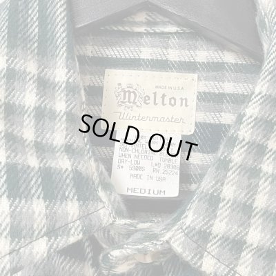 画像3: DEADSTOCK 80s USA製 MELTON FLANNEL L/S SHIRT