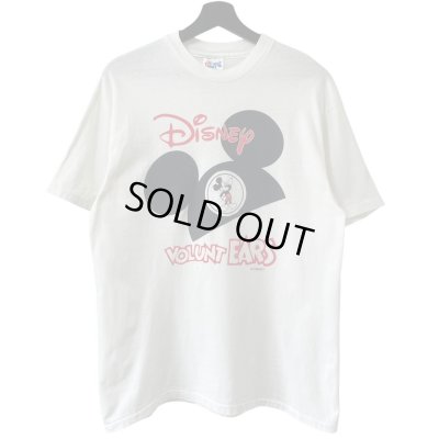 画像1: 90s USA製 DISNEY VOLUNT TEE SHIRT