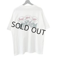90s〜00s BUD SMOKER BUD WISER PARODY TEE SHIRT