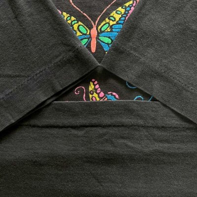 画像3: 90s USA製 BUTTERFLY ART TEE SHIRT