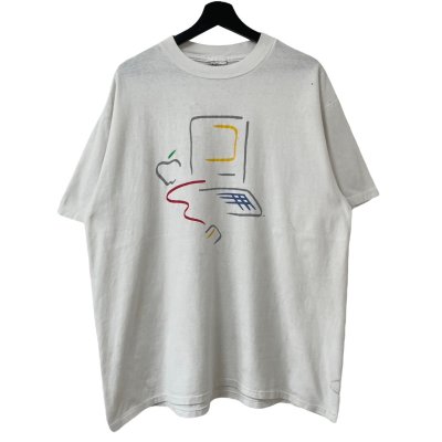 画像1: 90s USA製 Apple PICASSO STYLE ART TEE SHIRT