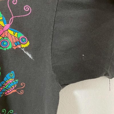 画像5: 90s USA製 BUTTERFLY ART TEE SHIRT