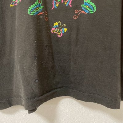 画像6: 90s USA製 BUTTERFLY ART TEE SHIRT