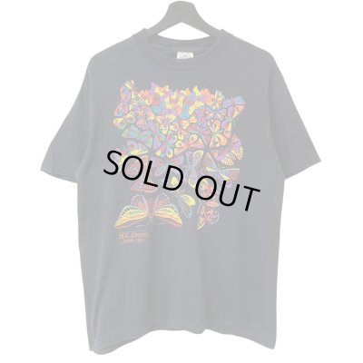 画像1: 90s USA製 MC ESCHER BUTTERFLY ART TEE SHIRT