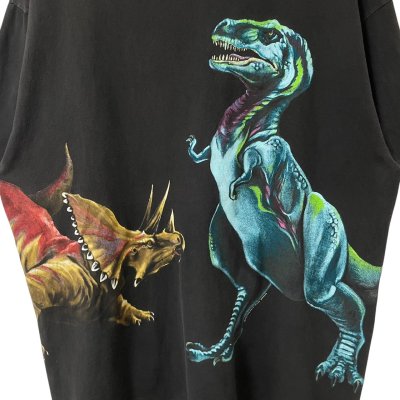 画像2: 90s USA製 DINOSAUR TEE SHIRT