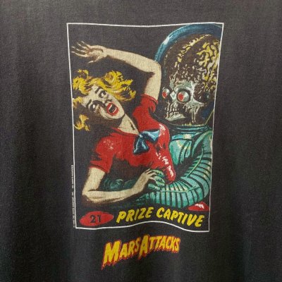 画像2: 90s USA製 MARS ATTACK TEE SHIRT