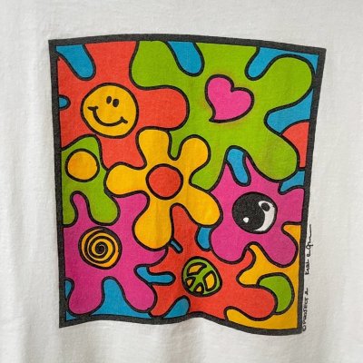 画像2: 90s USA製 SMILEY TEE SHIRT