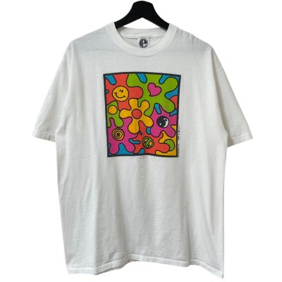 画像1: 90s USA製 SMILEY TEE SHIRT