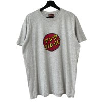 90s USA製 SANTA CRUZ JAPAN TEXT TEE SHIRT
