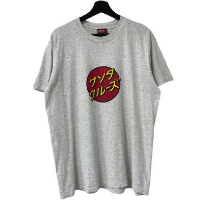 画像1: 90s USA製 SANTA CRUZ JAPAN TEXT TEE SHIRT
