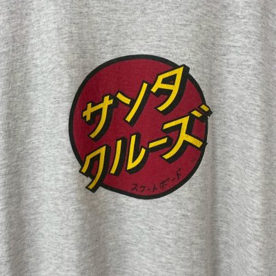 画像2: 90s USA製 SANTA CRUZ JAPAN TEXT TEE SHIRT