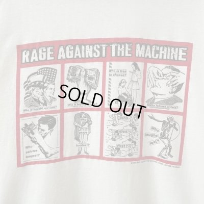 画像2: 90s RAGE AGAINST THE MACHINE BARBARA KRUGER TEE SHIRT