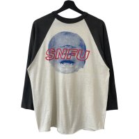 90s USA製 SNFU RAGLAN SLEEVE TEE SHIRT