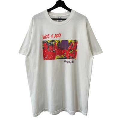 画像1: 90s LORDS OF ACID COOP TEE SHIRT