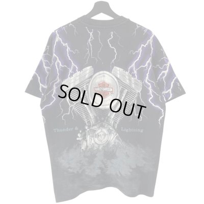 画像2: 90s USA製 HARLEY DAVIDSON THUNDER & LIGHTNING TEE SHIRT
