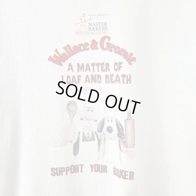 画像2: 2008s WALLACE & GROMIT TEE SHIRT