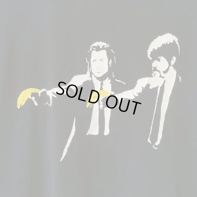 画像2: 10s BANKSY PULP FICTION parody TEE SHIRT