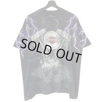 90s USA製 HARLEY DAVIDSON THUNDER & LIGHTNING TEE SHIRT