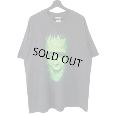 画像1: 90s USA製 FRANKENSTEIN BIG FACE TEE SHIRT