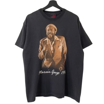 画像1: 00s MARVIN GAYE TEE SHIRT