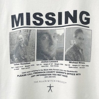 画像2: 90s THE BLAIR WITCH PROJECT MOVIE TEE SHIRT