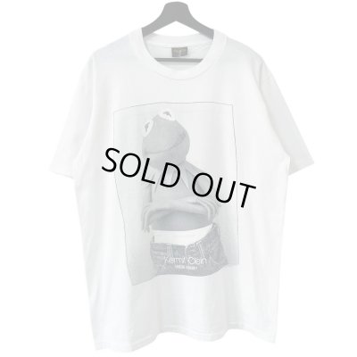 画像1: 90s USA製 KERMIT Calvin Klein parody TEE SHIRT
