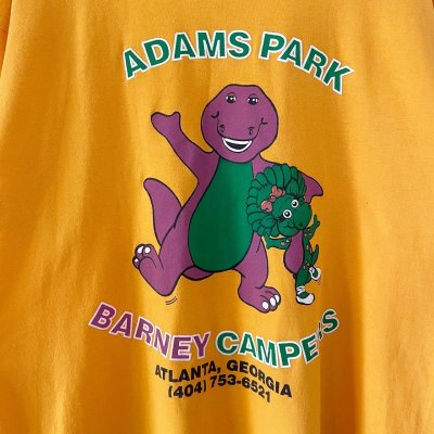 画像2: 90s USA製 BARNEY TEE SHIRT