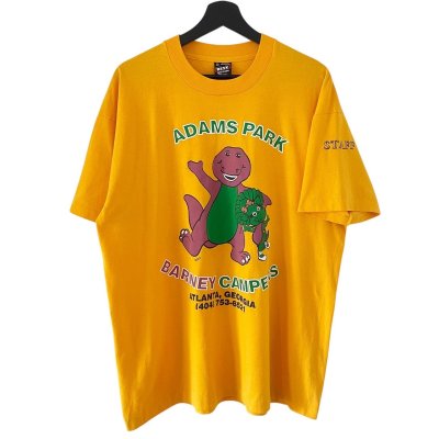画像1: 90s USA製 BARNEY TEE SHIRT