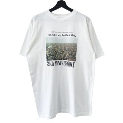 画像1: 90s WOODSTOCK FESTIVAL 25th anniversary PHOTO TEE SHIRT