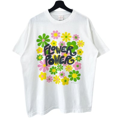 画像1: 80s〜90s USA製 STANLEY DESANTIS FLOWER POWER TEE SHIRT