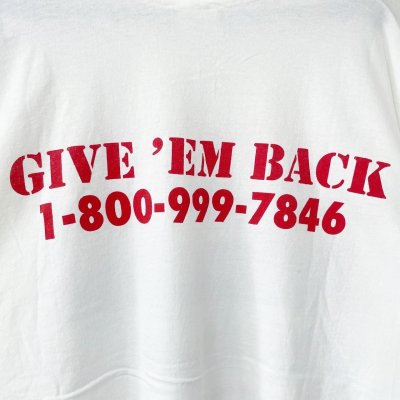 画像3: 90s USA製 MISSING "行方不明者フォト" TEE SHIRT