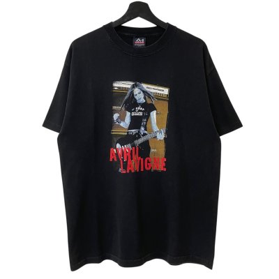 画像1: 00s AVRIL LAVIGNE TEE SHIRT
