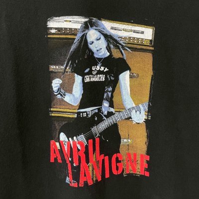 画像2: 00s AVRIL LAVIGNE TEE SHIRT