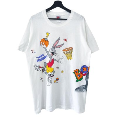 画像1: 90s USA製 SPACE JAM LOONEY TUNES × MICHEAL JORDAN TEE SHIRT
