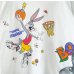 画像3: 90s USA製 SPACE JAM LOONEY TUNES × MICHEAL JORDAN TEE SHIRT